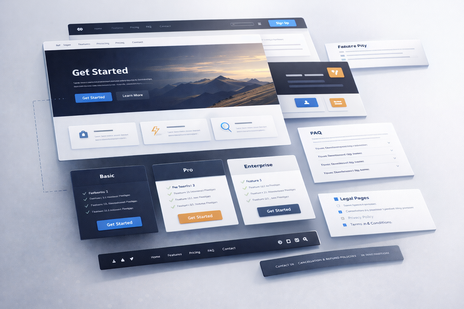 Landing Page Module